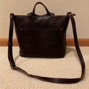 Brand New Premium Portland Leather Medium Crossbody Tote